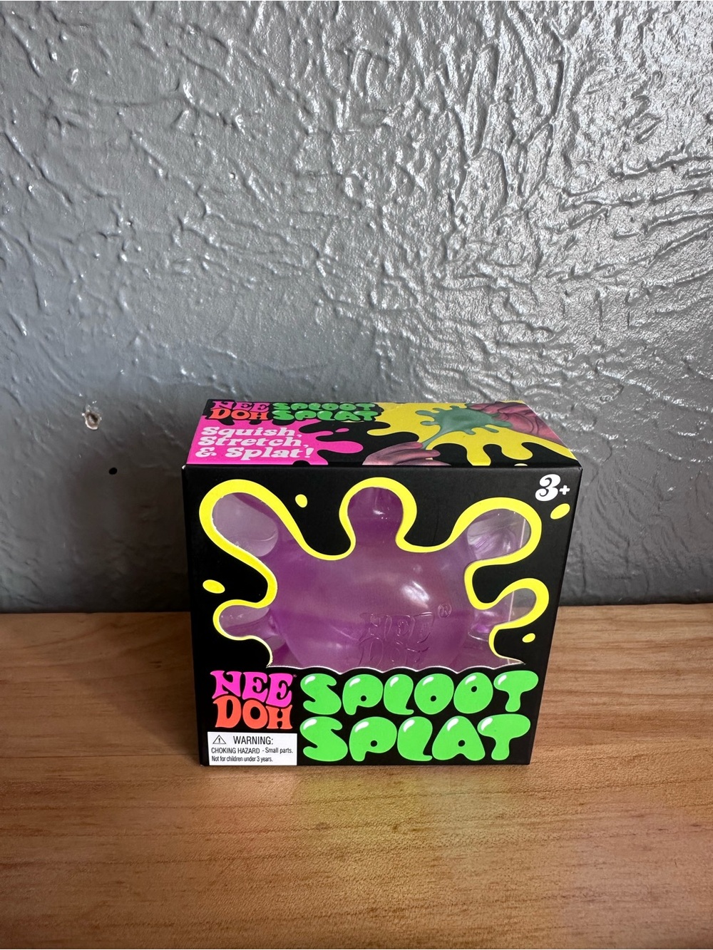 NeeDoh Sploot Splat Squish- Bright Purple